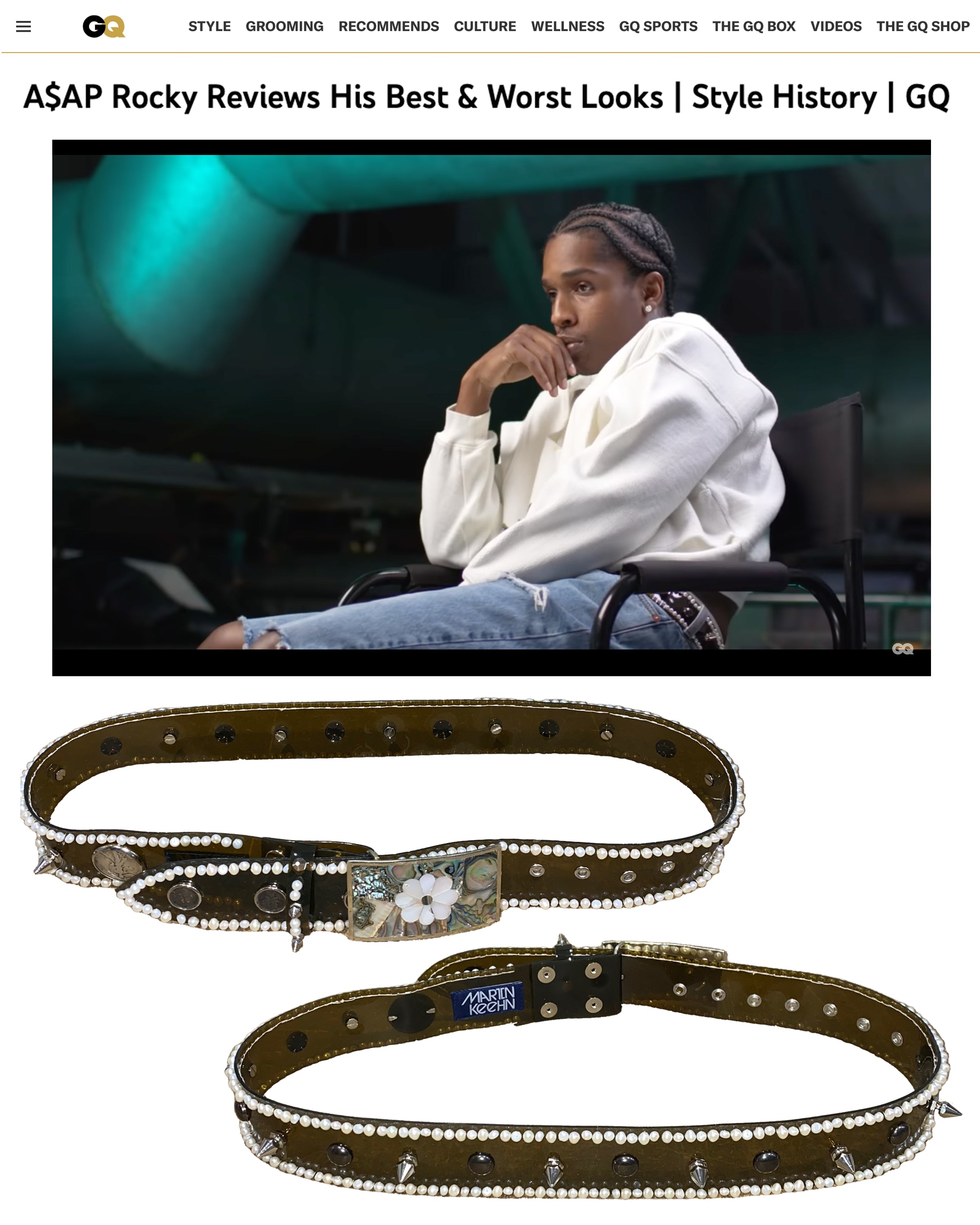 A$AP Rocky Reviews His Best & Worst Looks - GQ