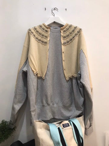 Beaded Sweatshirt