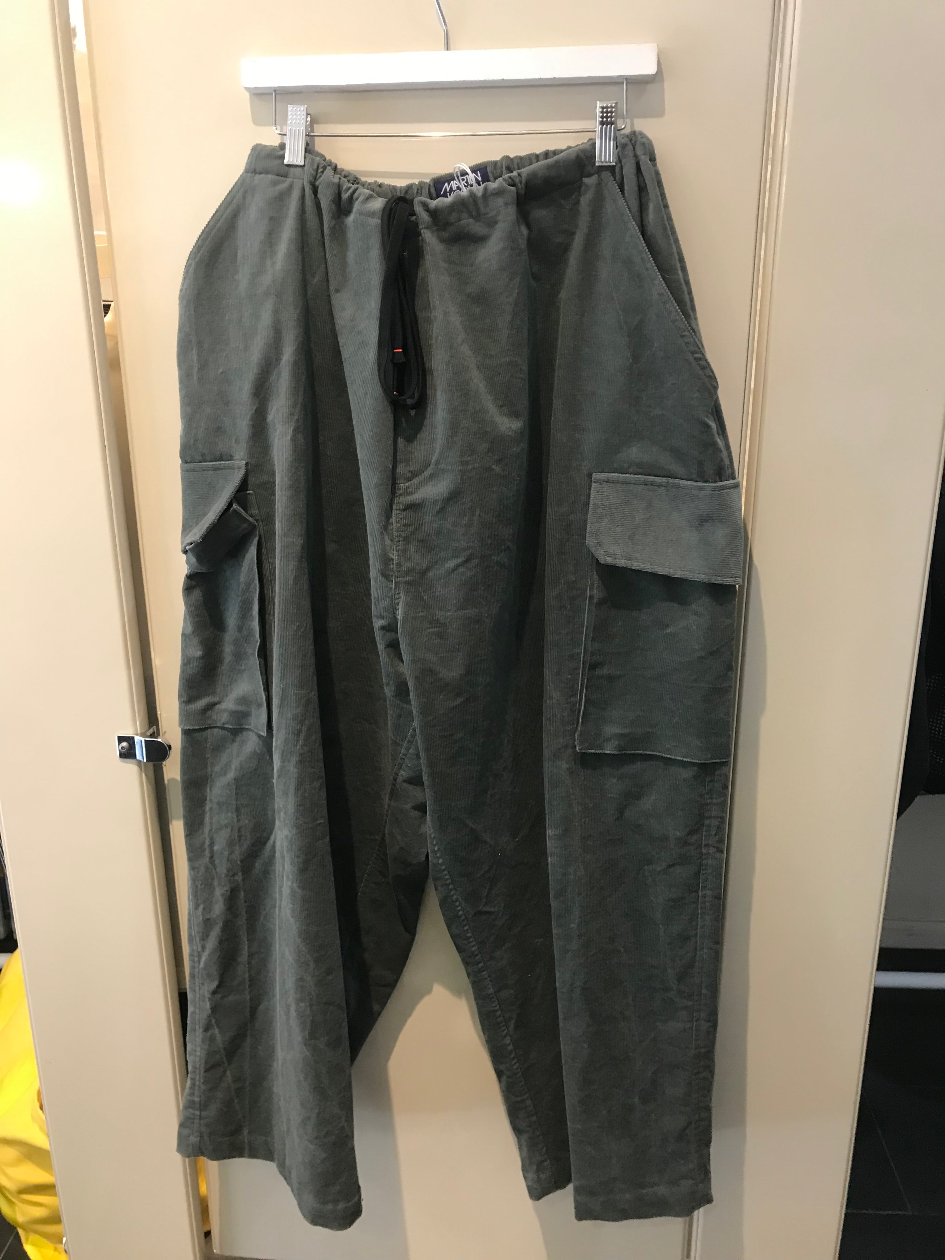 Drawstring Cargo Pants