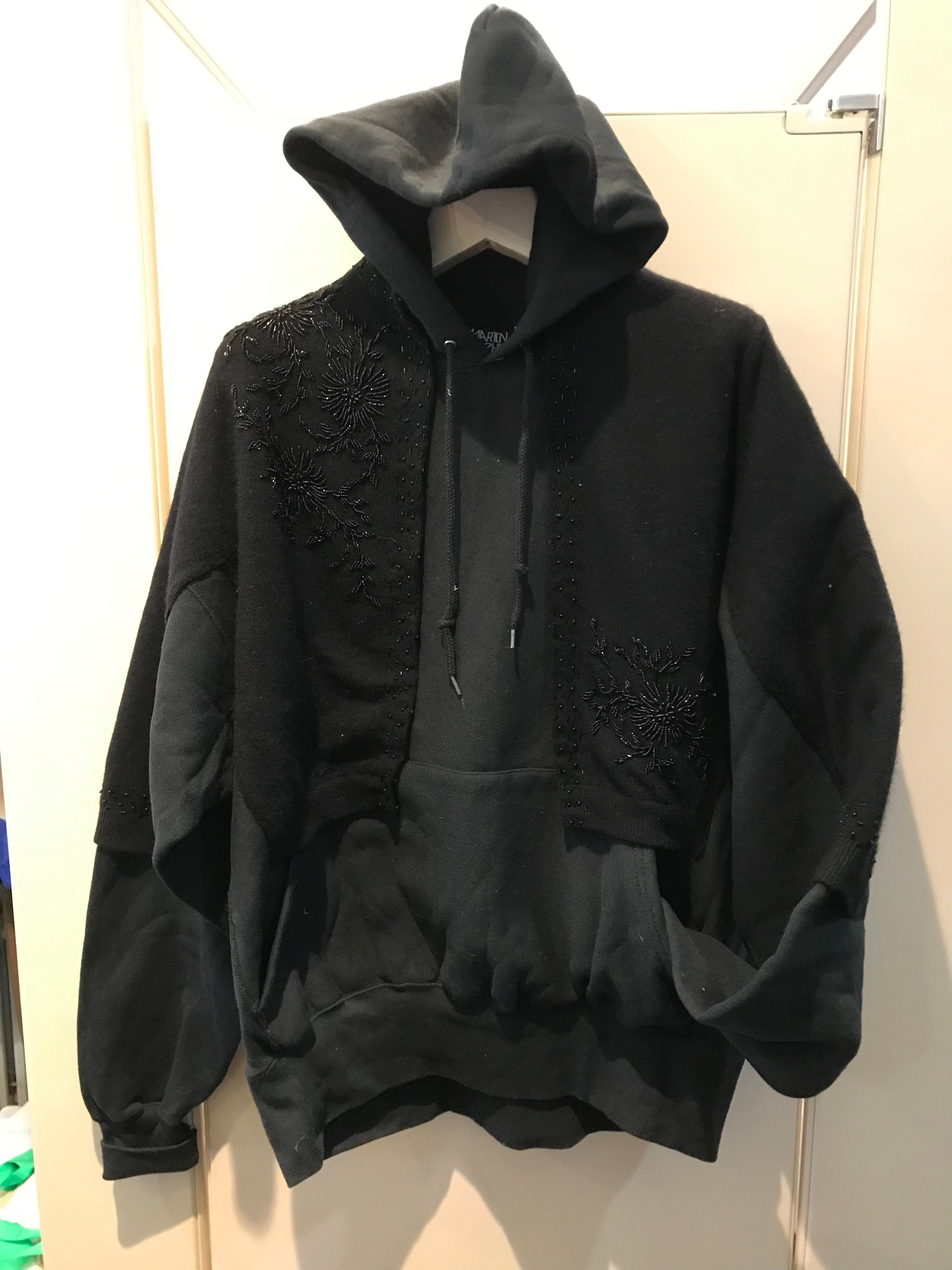 Beaded Sweater Hoodie