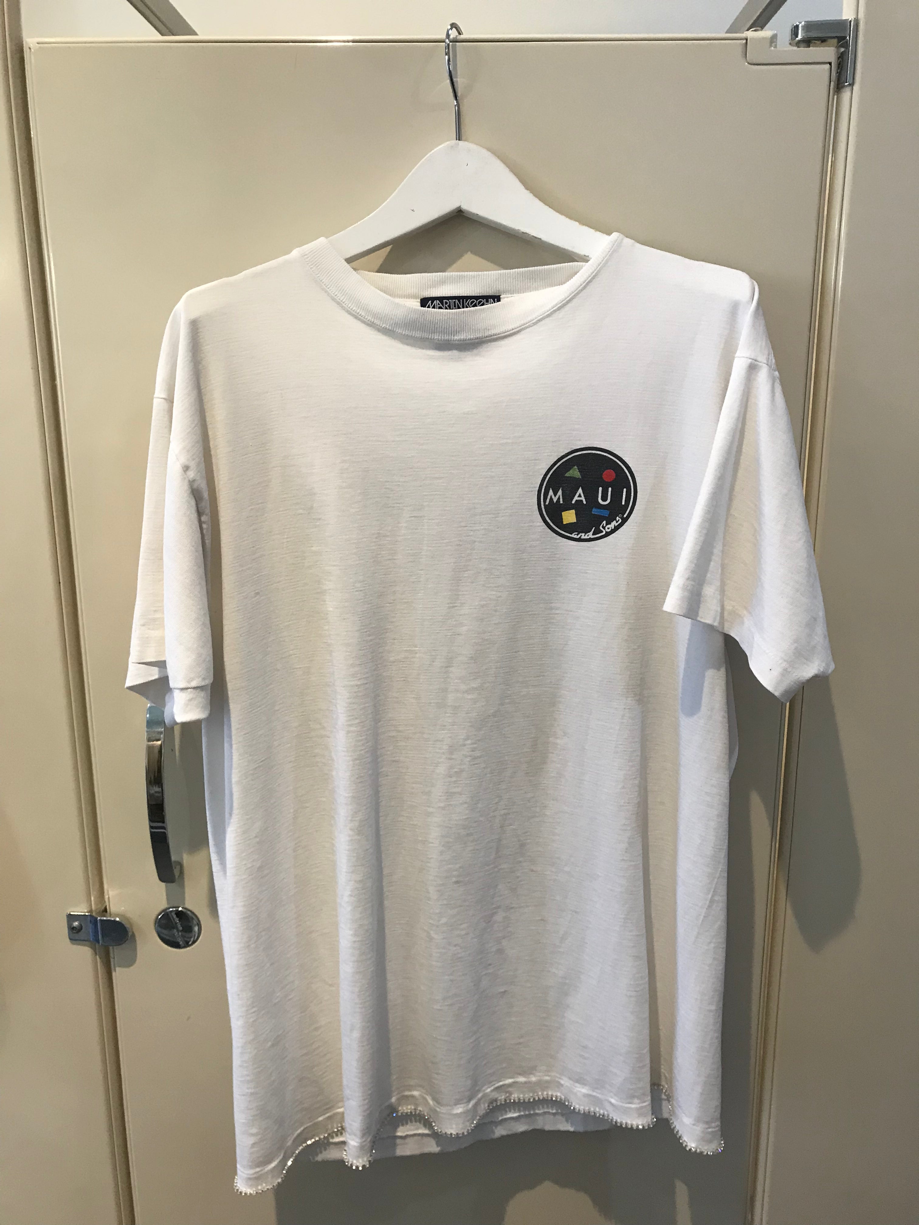 Maui & Sons Hardcore Shark Breeders Diamante T-Shirt