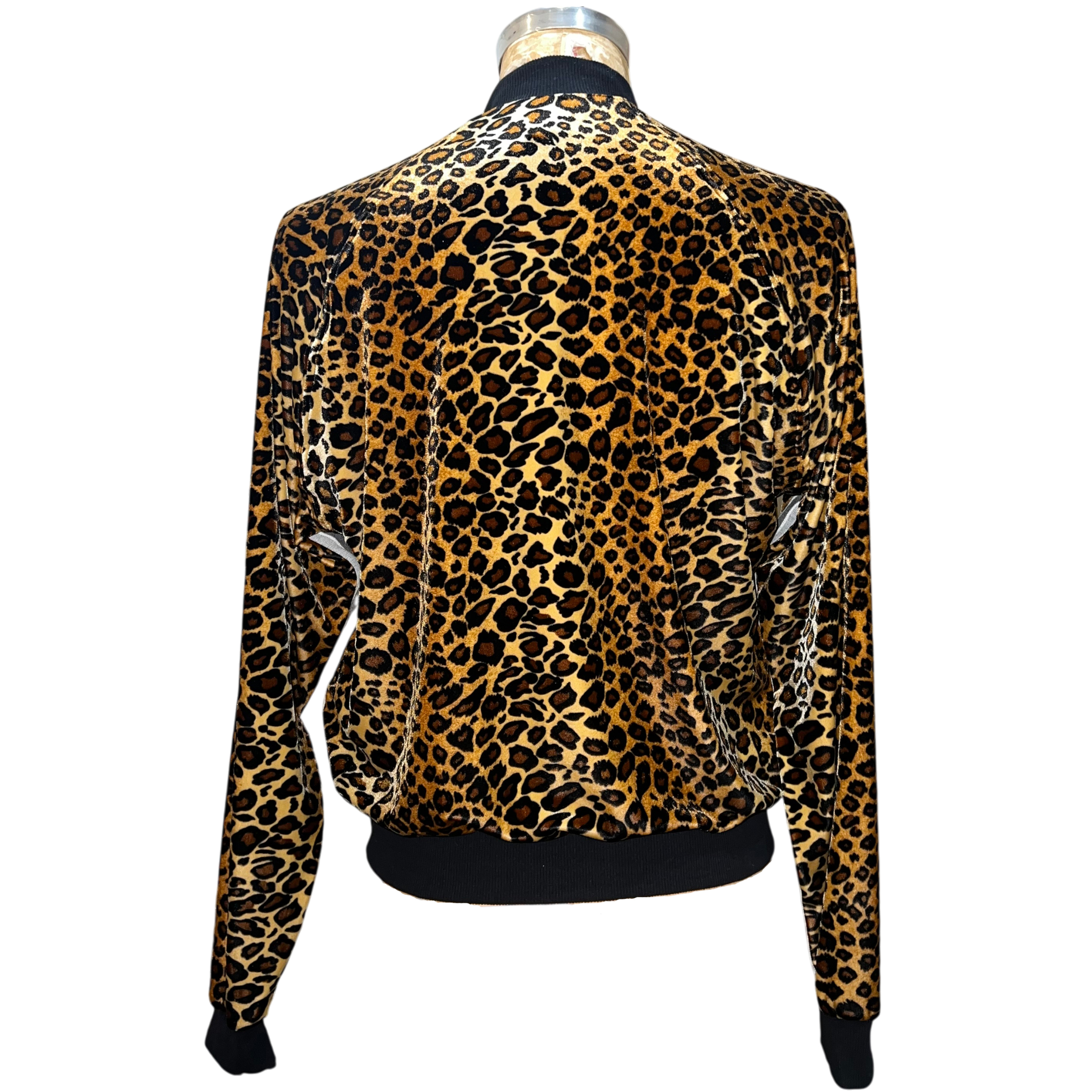 Cheetah Print Tracksuit Jacket