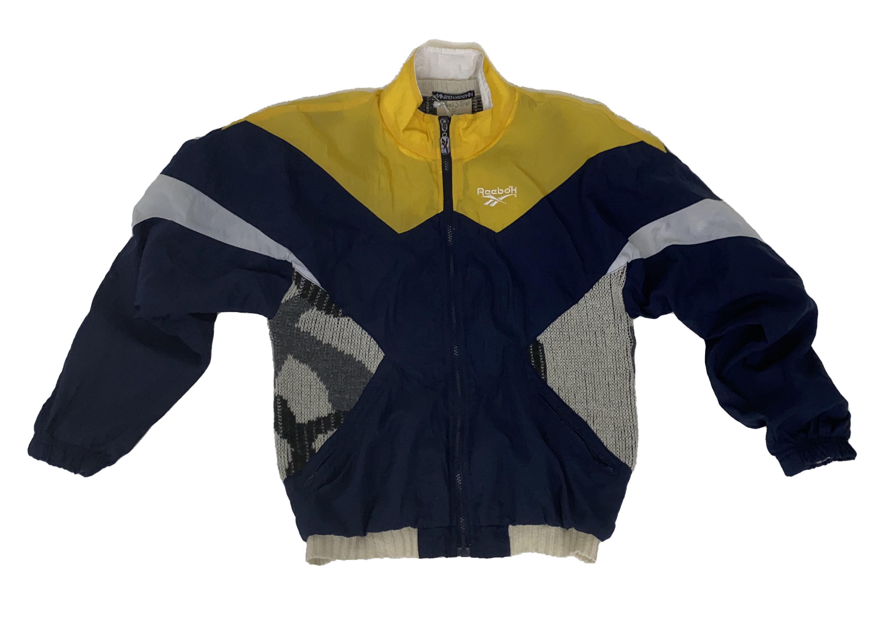Sweater/Windbreaker - Navy Zip