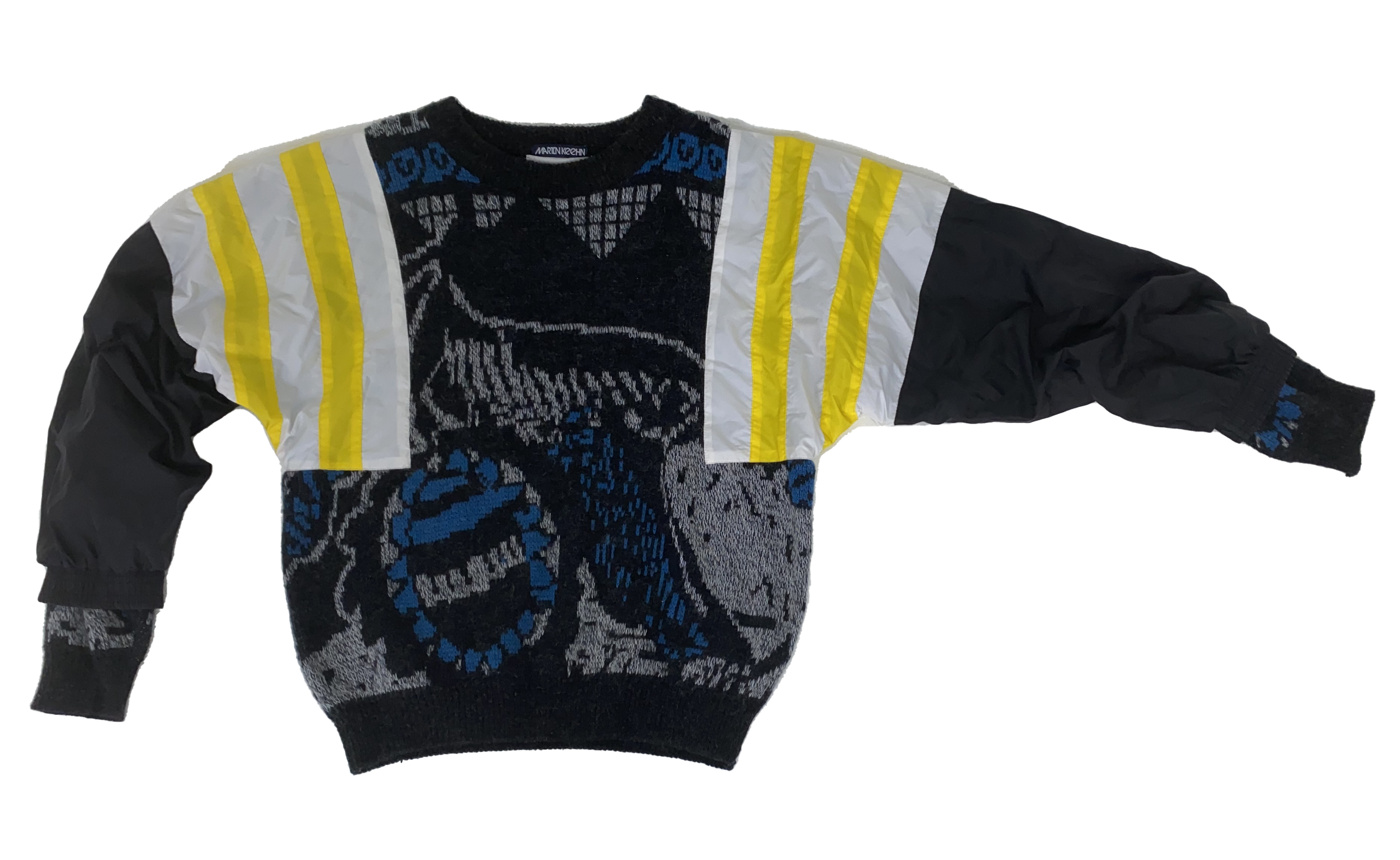 Sweater/Windbreaker - Yellow Strip