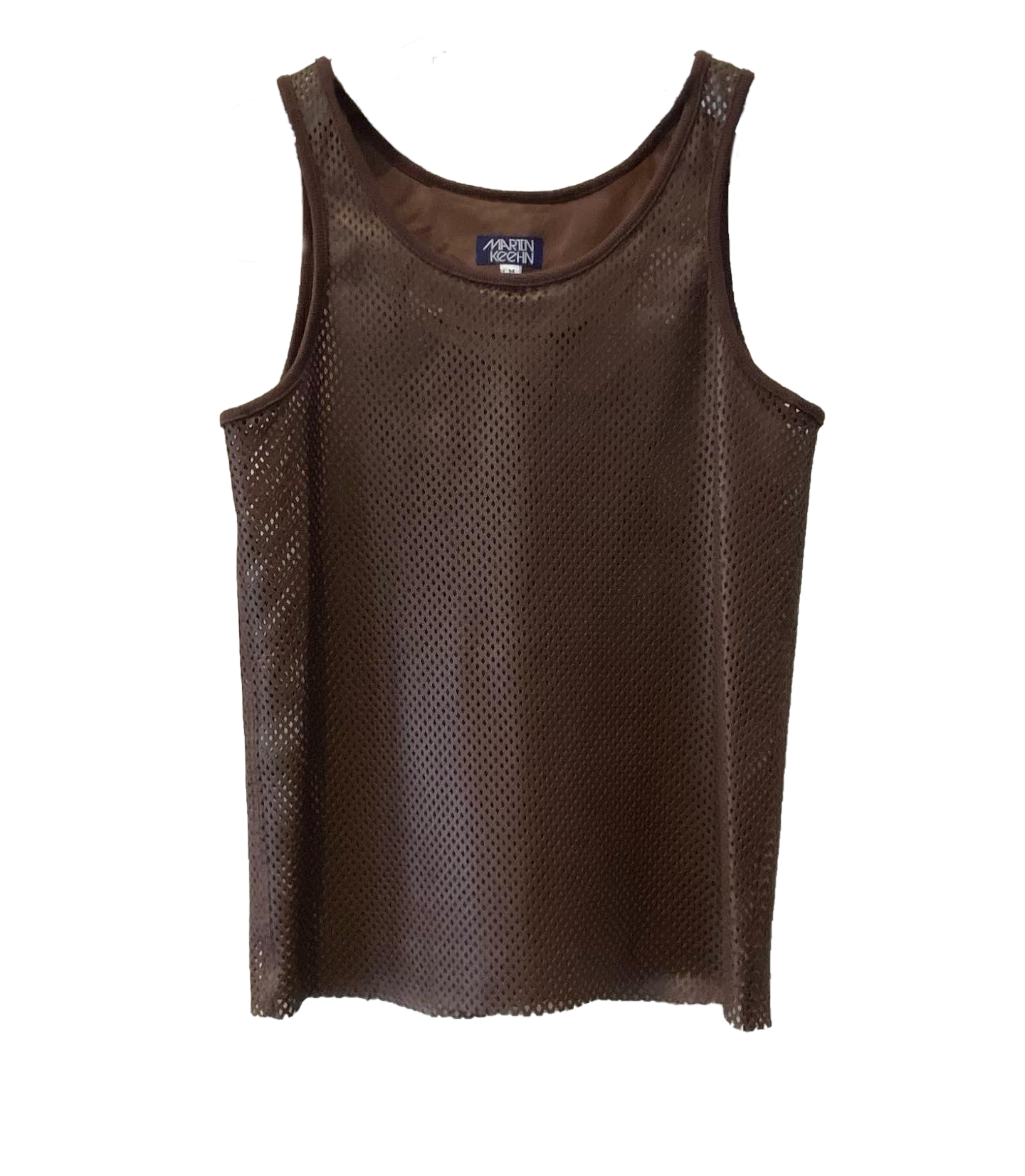 Leather Mesh Tank